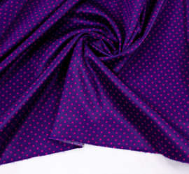 Сатин стрейчевый (атлас) шириной 120 см, фиолетовый, артикул 50А