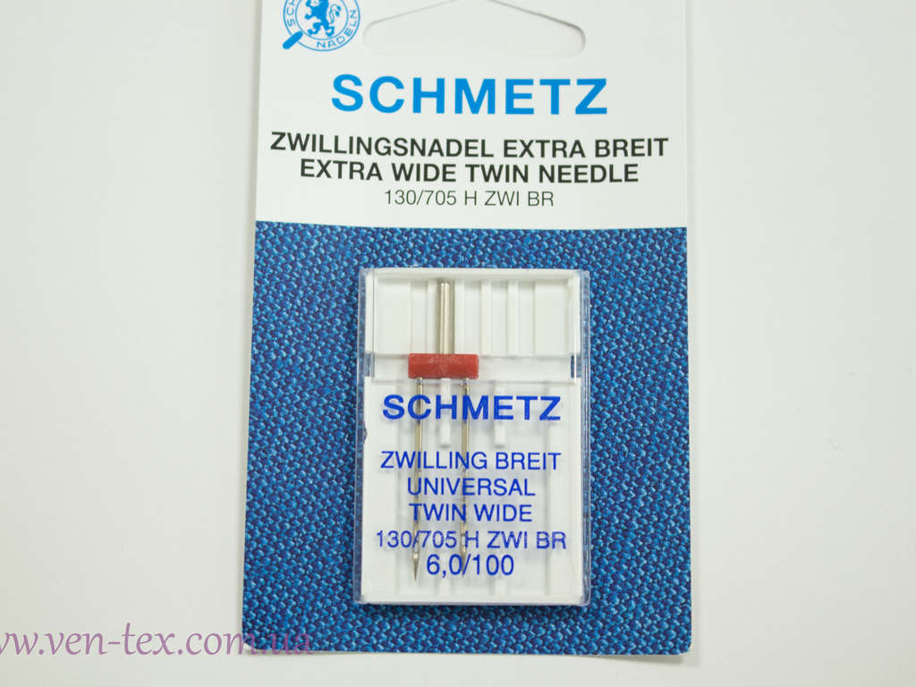 Иглы Schmetz Universal Twin 6,0/100 H  30Г