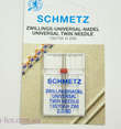 Иглы Schmetz Universal Twin 2,0/80 H 8Г фото 1