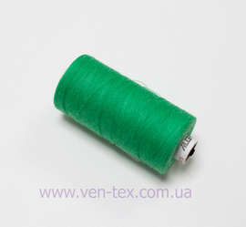 Нитки швейные "ALterFil  №16255", №120, 1000 м, зеленый, 249Н 