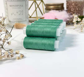 Нитки швейные для трикотажа, Omega 239, зеленый, №120  200м, 567Н