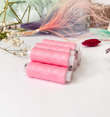 Нитки швейные для трикотажа, Omega 154, розовый, №120  200м, 651Н фото 1