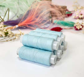 Нитки швейные для трикотажа, Omega 277, голубой (бирюзовый), №120  200м, 659Н