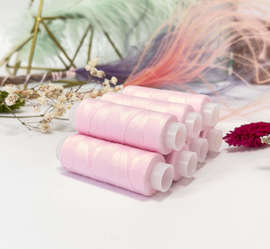 Нитки швейные для трикотажа, Omega 151, розовый, №120  200м, 665Н