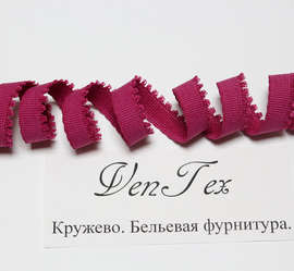 Становая стрейчевая резинка, 10 мм, розовый 1192ТР