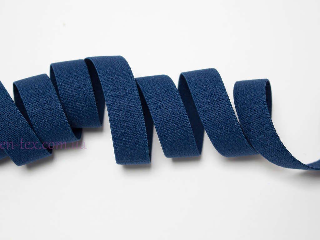 Становая стрейчевая резинка, 12 мм, синий 1648ТР