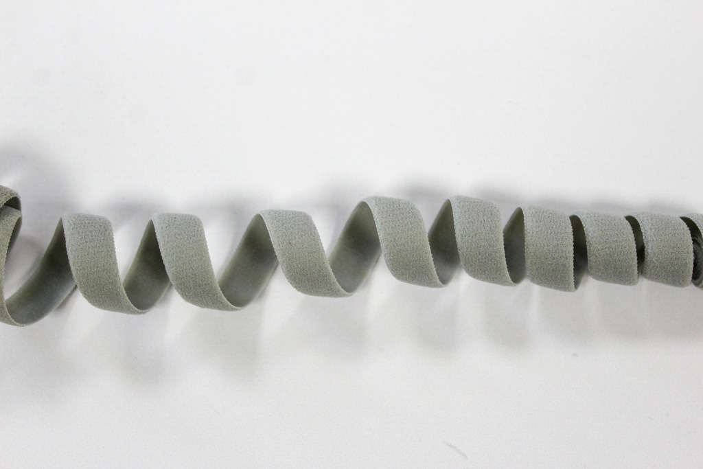 Отделочная резинка стрейч,  10 мм, серый  1972ТР