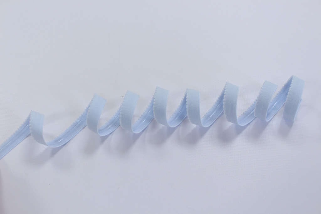 Становая стрейчевая резинка, 11 мм, голубой 1989ТР