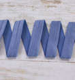 Бейка стрейч, резинка-пополамка, 15 мм, голубой 2111ТР фото 1