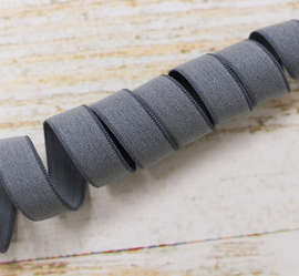 Отделочная резинка стрейч,  11 мм, серо-синий 2539ТР