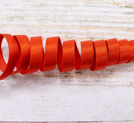 Бретелечная резинка,  10 мм, оранжевый, артикул 2565ТР