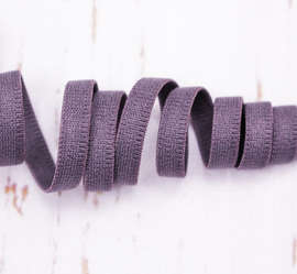 Отделочная резинка стрейч,  8 мм, пыльно-фиолетовый 2611ТР
