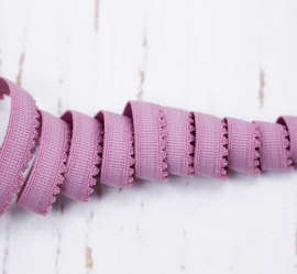 Отделочная резинка стрейч,  7 мм, розовый 2617ТР