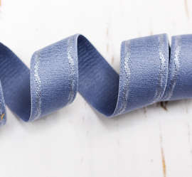 Бретелечная резинка, 24 мм, серо-голубой, артикул 2679ТР