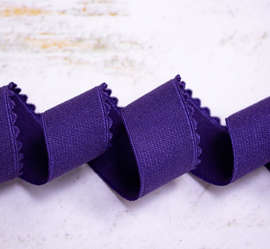 Становая стрейчевая резинка, 22 мм, фиолетовый 2769ТР