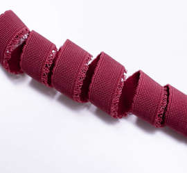Становая стрейчевая резинка, 12 мм, бордовый 2898ТР