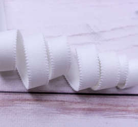 Бретелечная резинка, 12 мм, белый, артикул 3052ТР