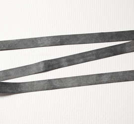 Латексная резинка для купальника с тальком, 8мм, черный,  3175ТР